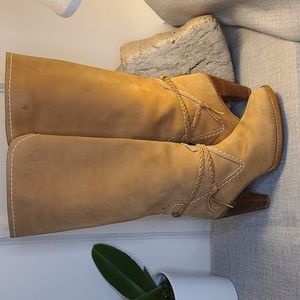 Vintage Zodiac leather boots 7.5